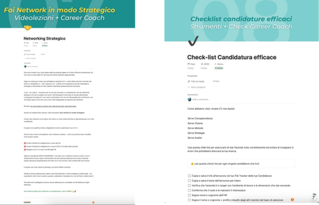 Esempi di risorse e template del percorso